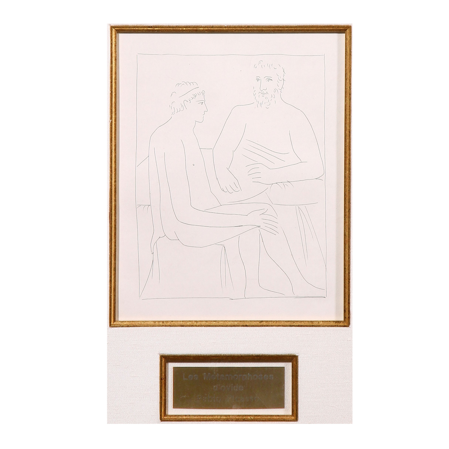 Pablo Picasso- Les Metamorphoses D’Ovide Suite : 'Numa Suit Les Cours De Pythagore' - Centaur Art Galleries