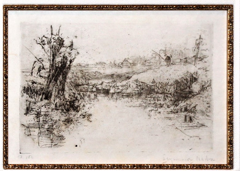 Francis Seymour Haden 'Sketch at the Back of a Zinc Plate'