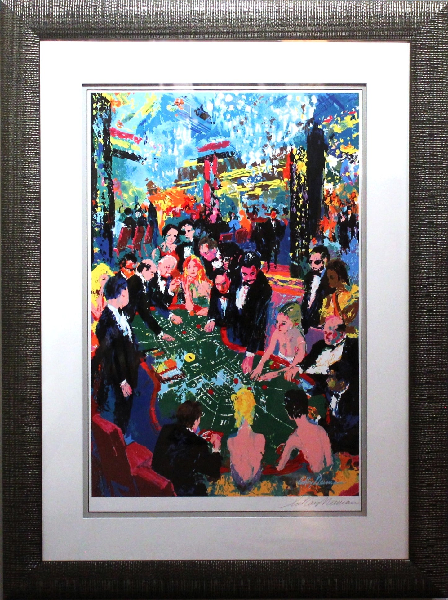 LeRoy Neiman 'Baccarat' (Hand-signed) - Centaur Art Galleries