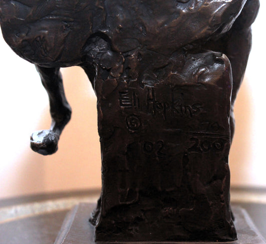 Eli Hopkins 'Devotion #2' Bronze Sculpture