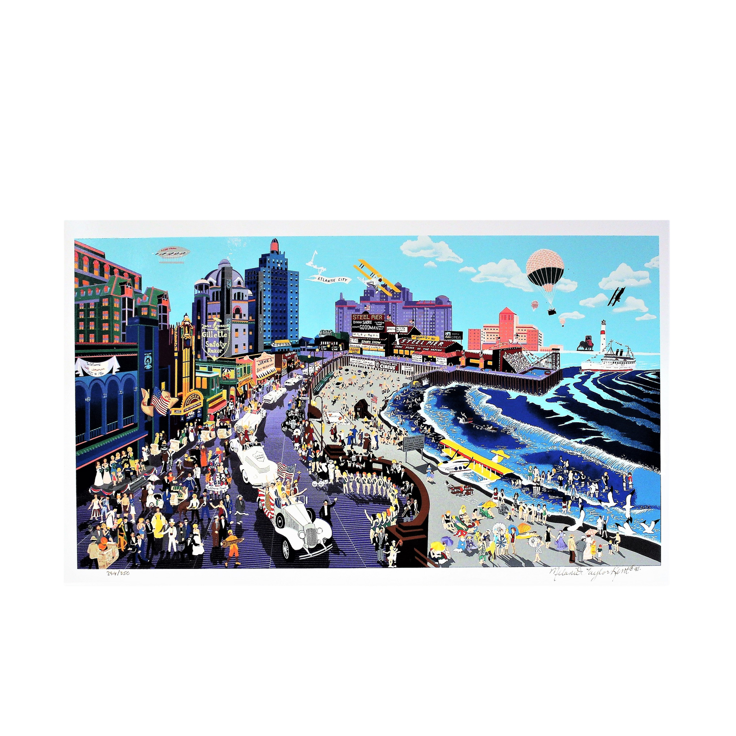 Melanie Taylor Kent 'Boardwalk of Atlantic City'