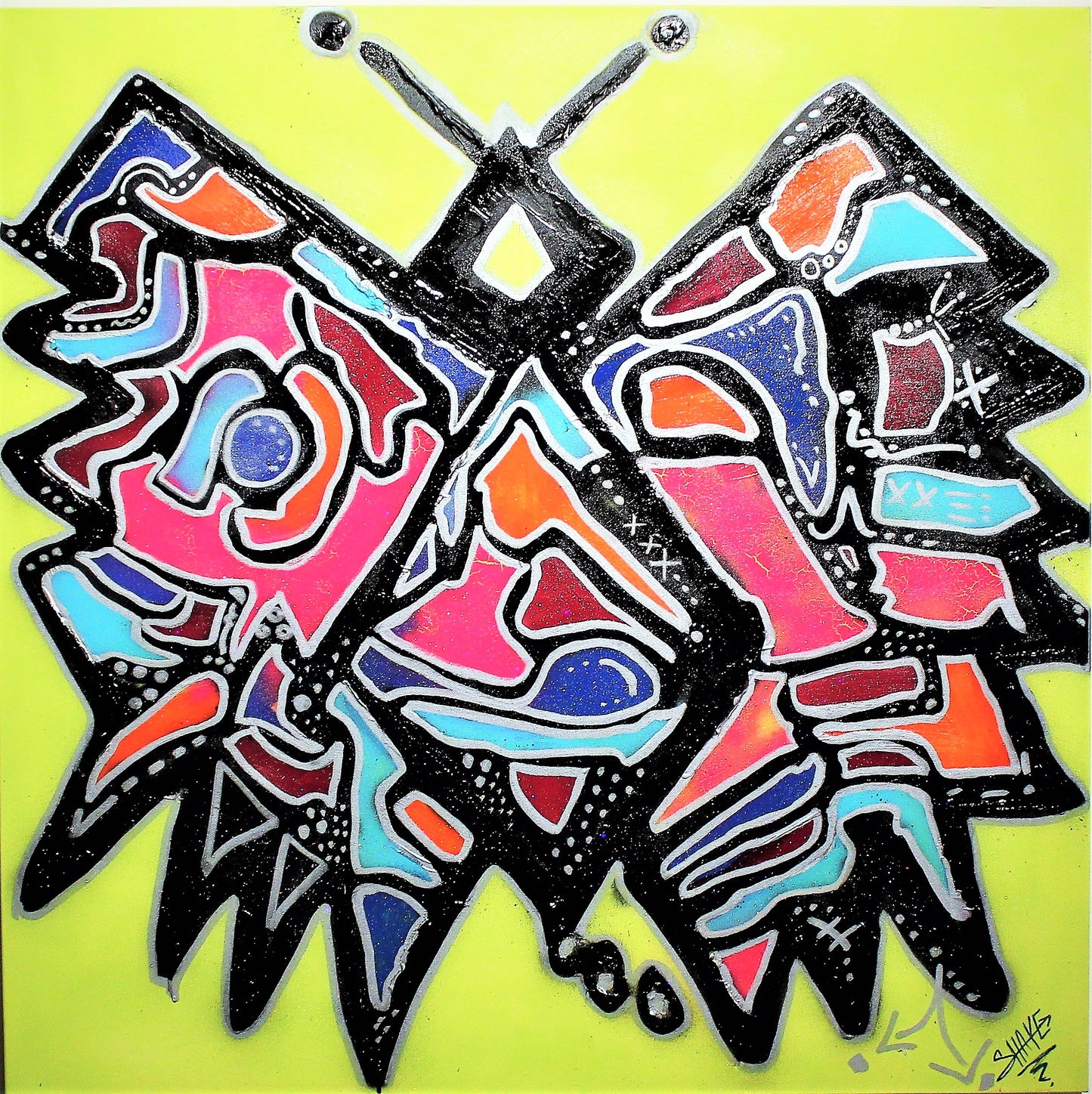 Shake 'Vivid butterfly' - Centaur Art Galleries