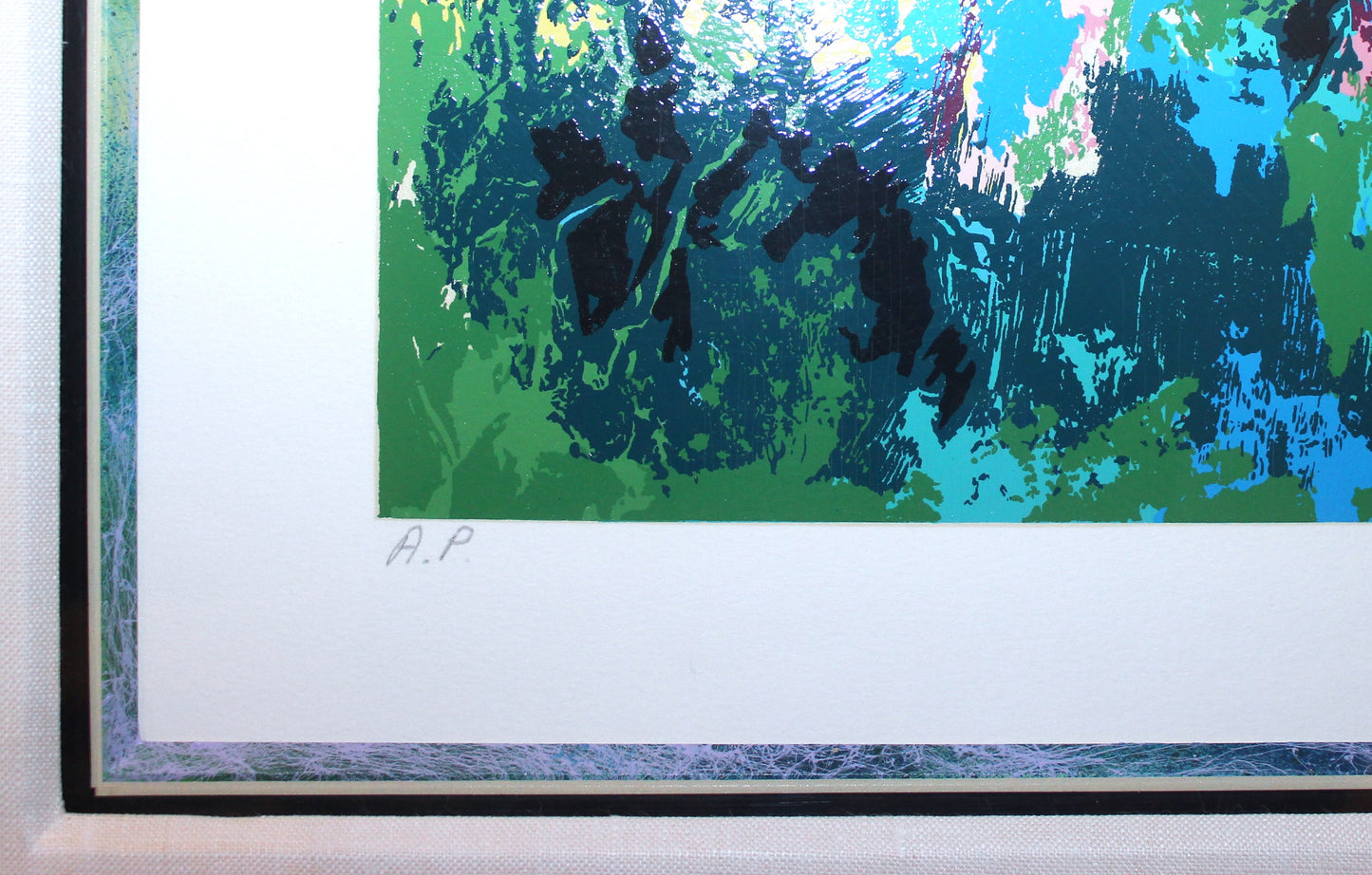 LeRoy Neiman 'Elephant Nocturne'