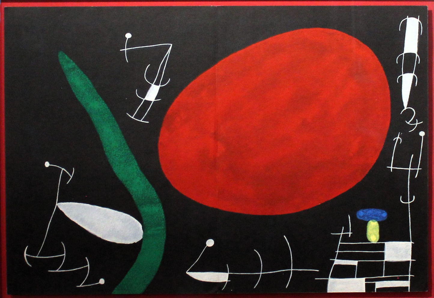 Joan Miro 'Soleil et Etincelles' (Sun and Spark)