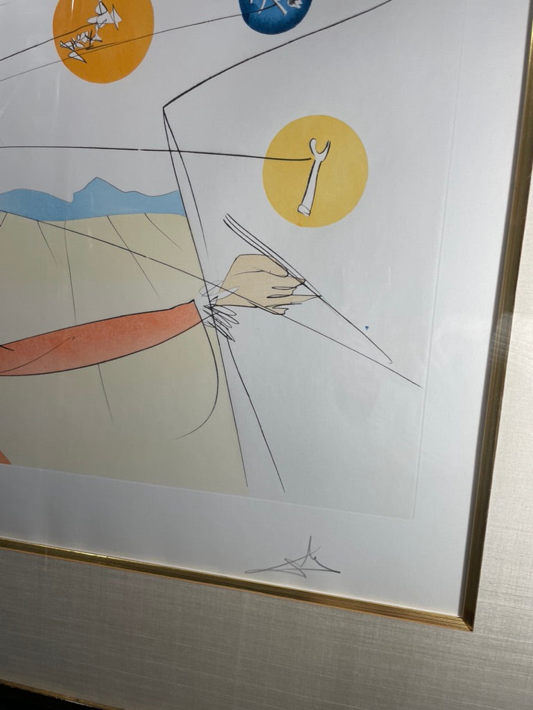 Salvador Dali - The Dalian Prophocy I - Centaur Art Galleries