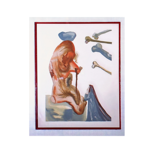 Salvador Dali 'lL Lusingtatore' Divine Comedy-Decomposition Set of 3