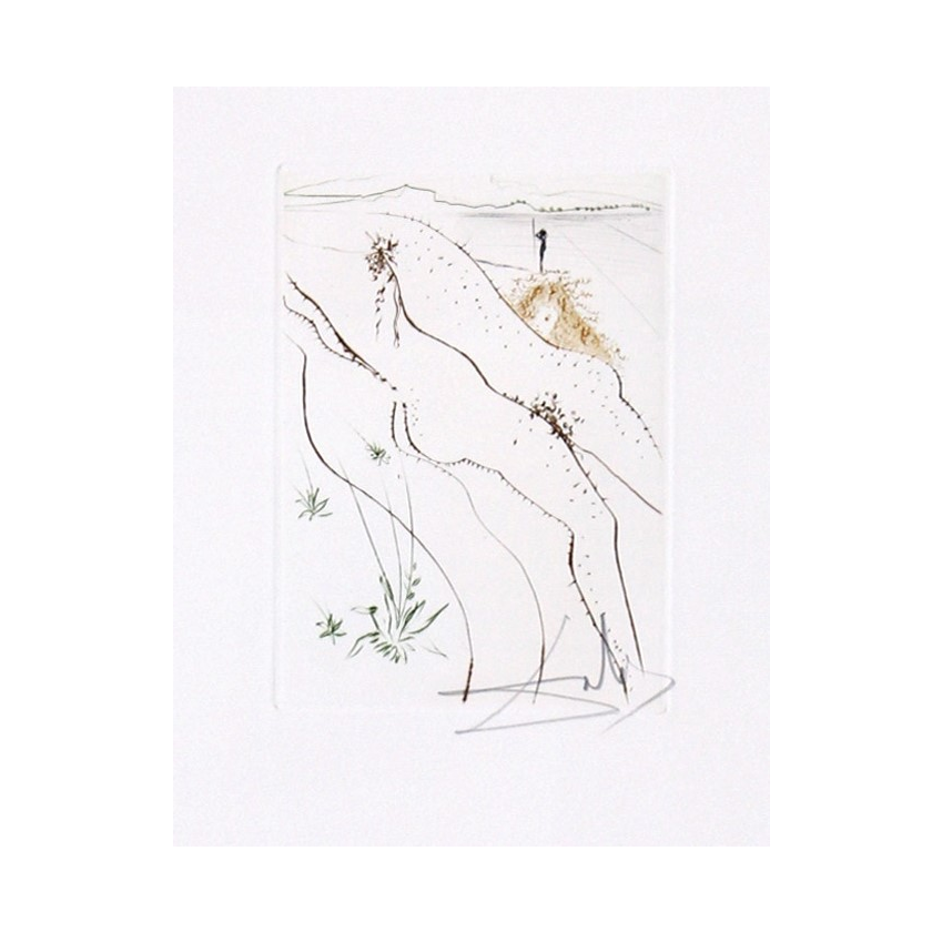 Salvador Dali 'Le Tonneau' (The Tun) Le Decameron Suite