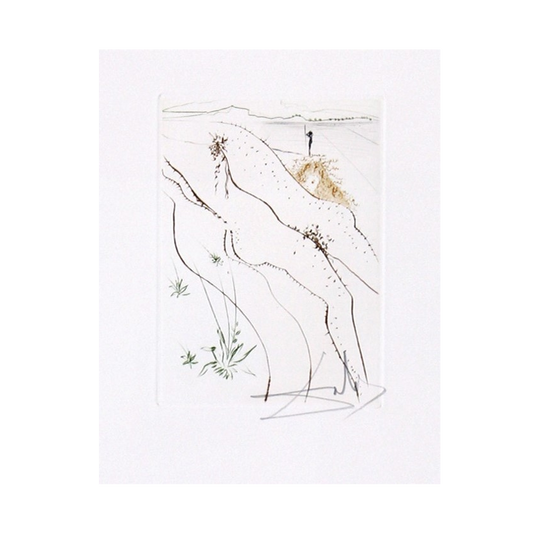 Salvador Dali 'Le Tonneau' (The Tun) Le Decameron Suite