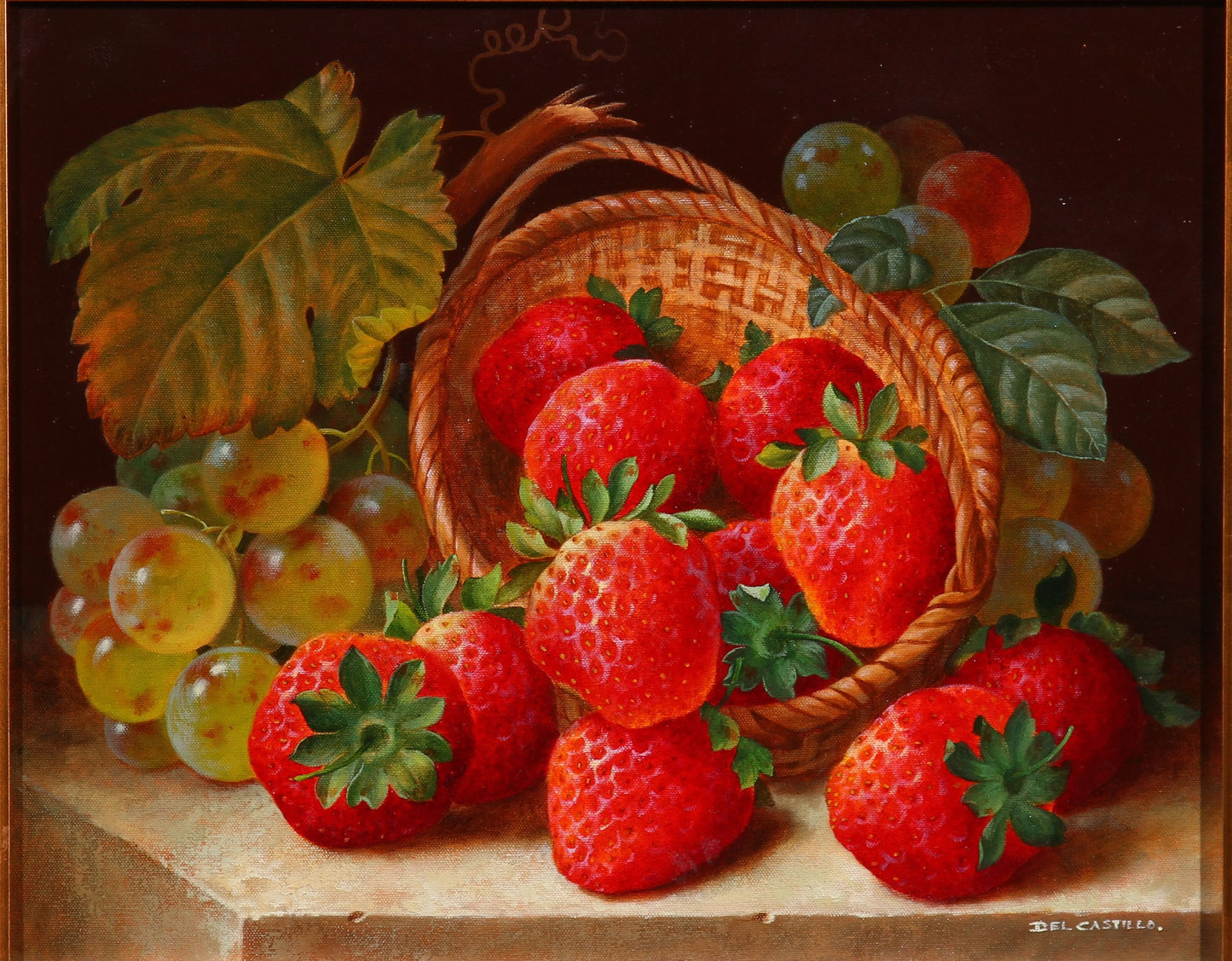 Victor Del Castillo 'Fresas y Uvas Verdes'