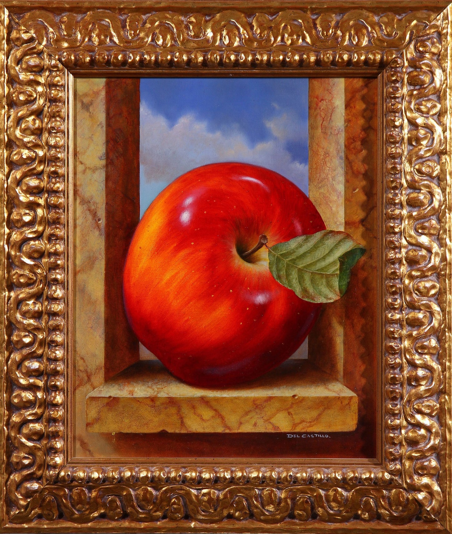 Victor Del Castillo 'Manzana en la Ventana' - Centaur Art Galleries