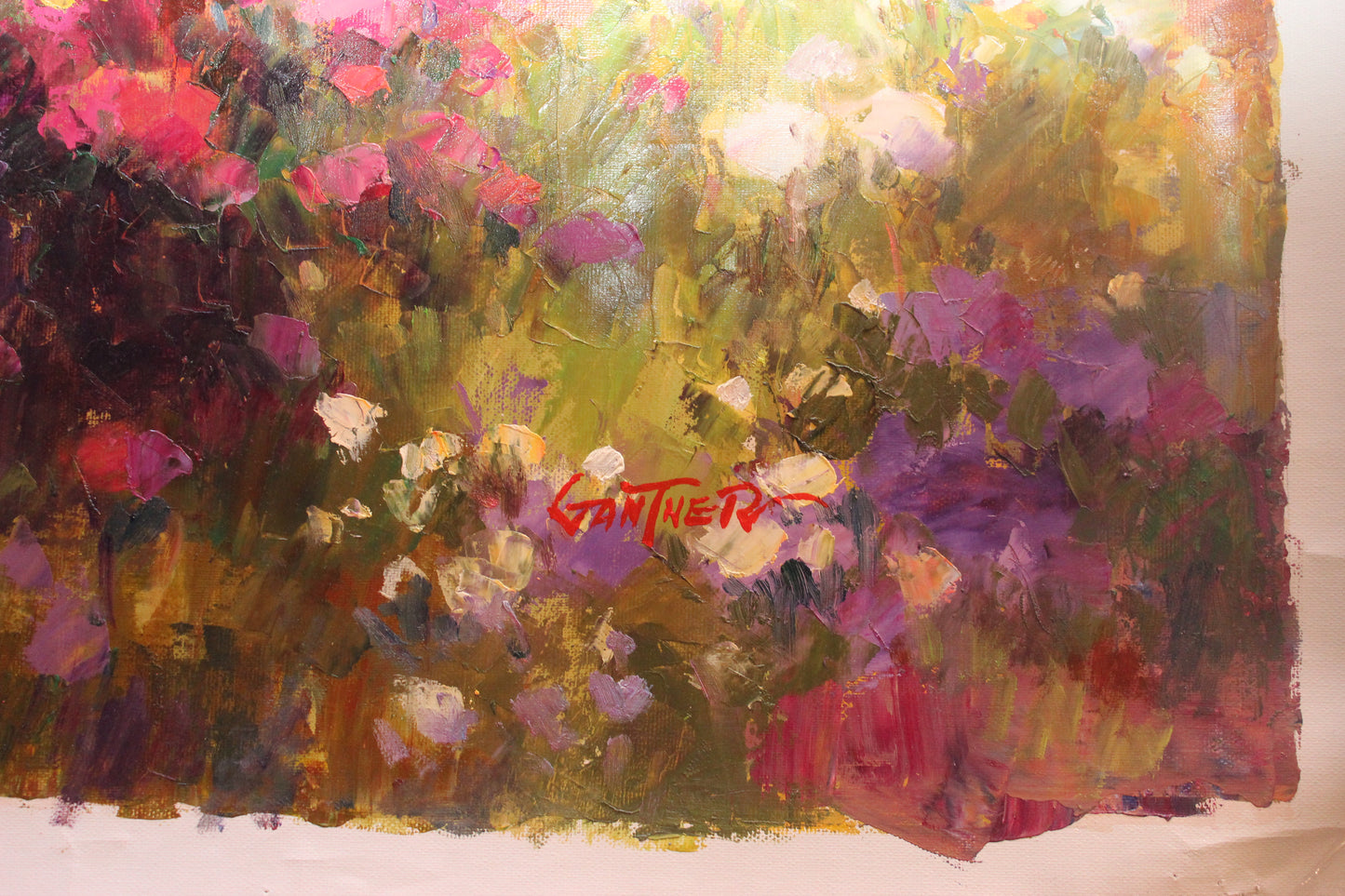 Paul Guy Gantner 'Floral Pathway' Unframed