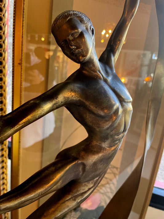 J. Plessis 'Gymnastic Man' - Centaur Art Galleries