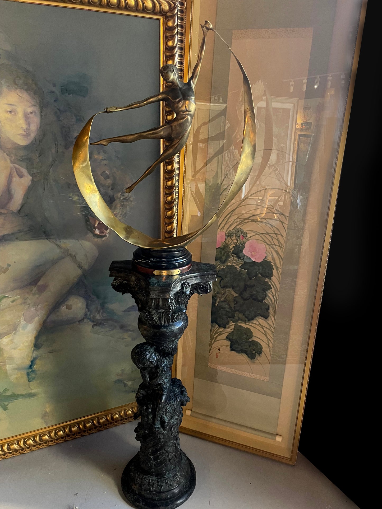 J. Plessis 'Gymnastic Man' - Centaur Art Galleries