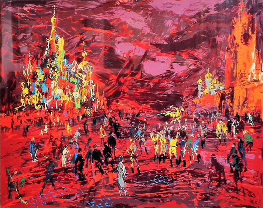 LeRoy Neiman 'Red Square' - Centaur Art Galleries