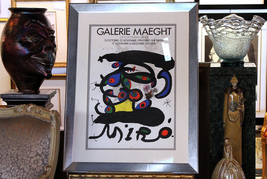 Joan Miro 'Pientures Sur Papier' Poster - Centaur Art Galleries