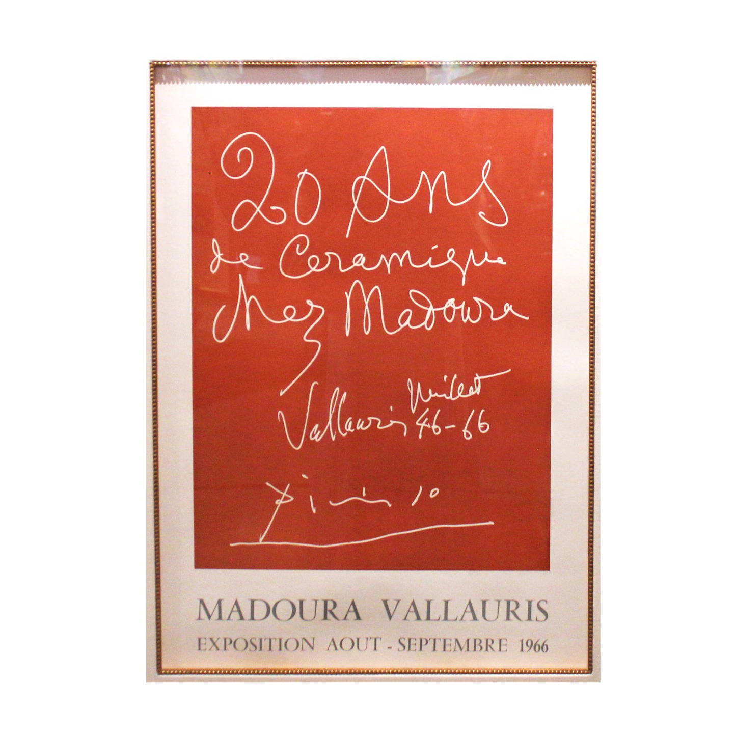 Pablo Picasso '20 Ans de Ceramique Chez Madoura' (20 Years of Ceramics at Madoura)
