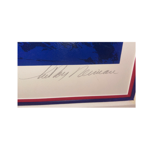 LeRoy Neiman 'John Elway' Limited Edition Serigraph