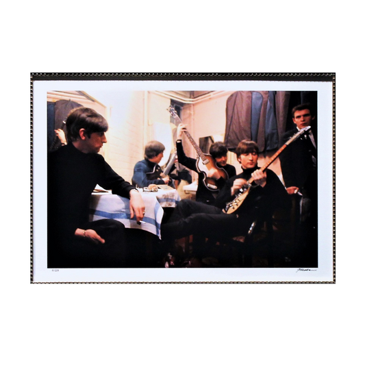 Photographer Shahrokh Hatami 'The Beatles at The Cavern- w/ Neil Aspinall, Liverpool, 1963'