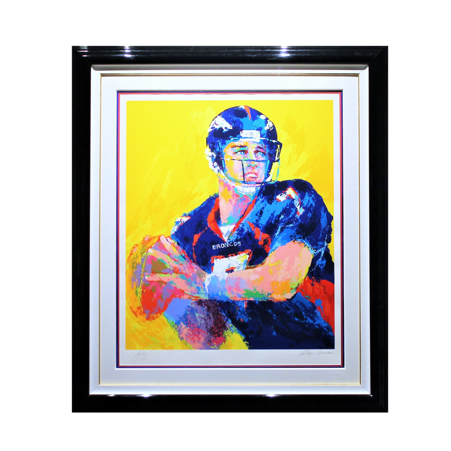 LeRoy Neiman 'John Elway'