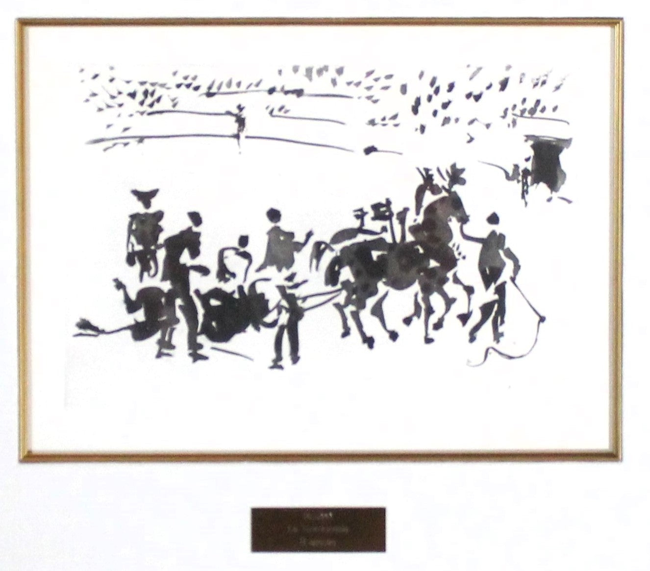 Pablo Picasso "La Tauromaquia Suite- "El Arrastre" - Centaur Art Galleries