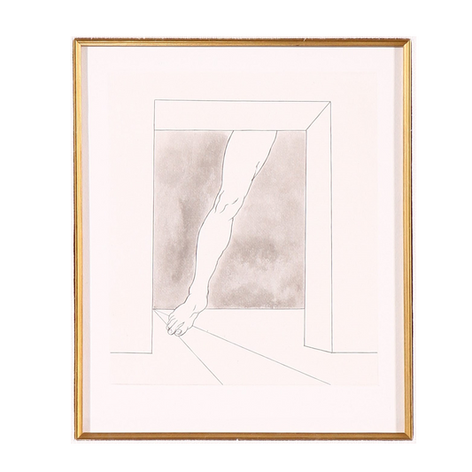 Salvador Dali 'Le Chateau D'Otrante Suite- Plate 4'
