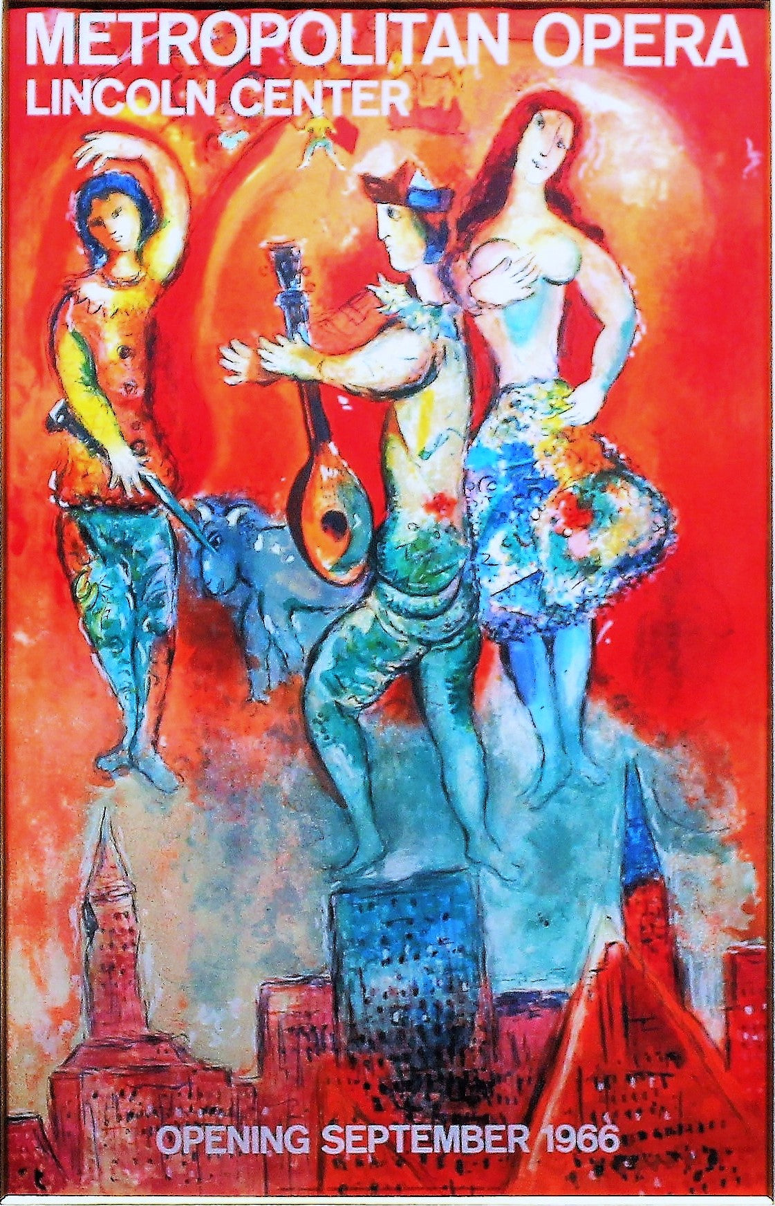 Marc Chagall 'Metropolitan Opera – Carmen' - Centaur Art Galleries