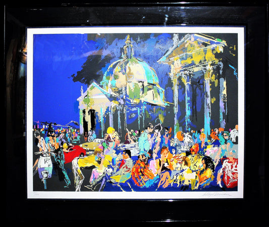 LeRoy Neiman "Piazza Del Popolo" - Centaur Art Galleries