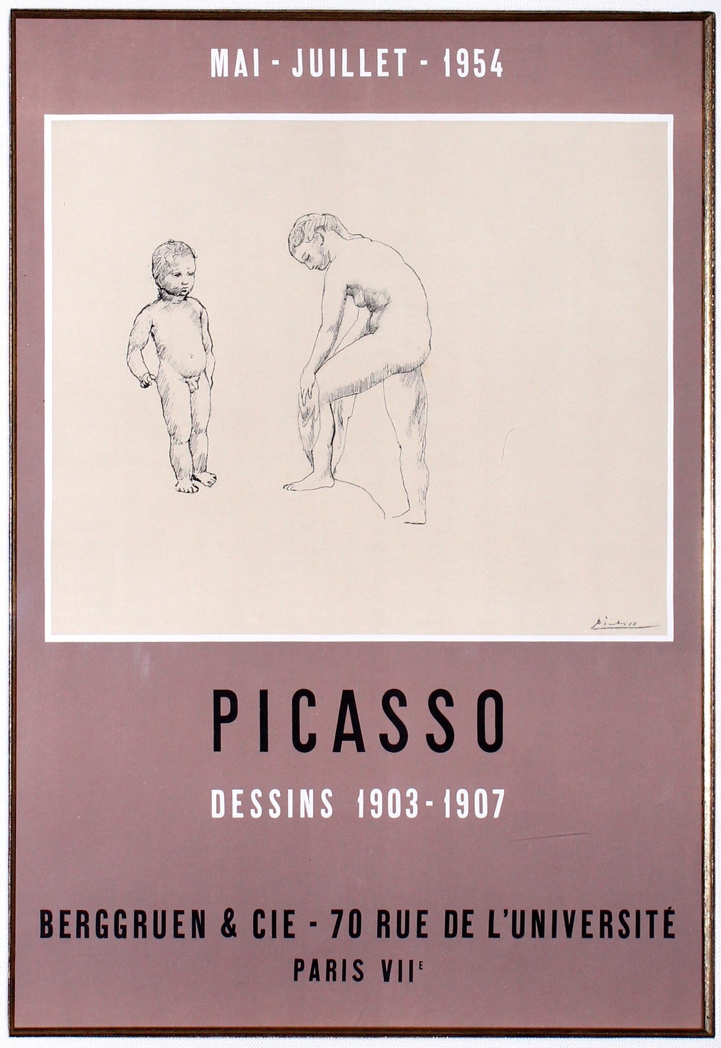 Pablo Picasso 'Picasso Drawings' - Centaur Art Galleries