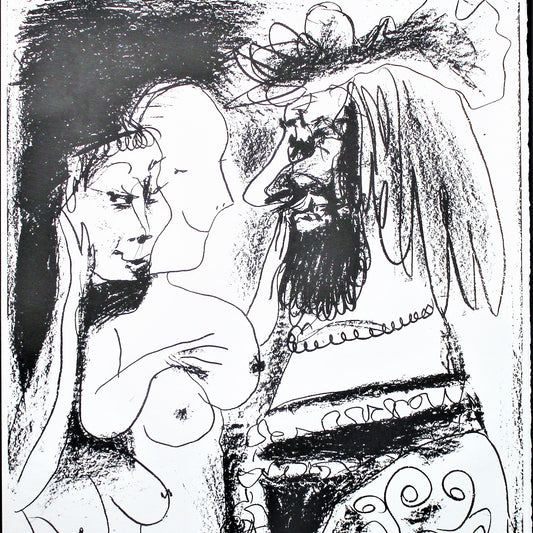 Pablo Picasso 'The Old King' (Le Vieux Roi) - Centaur Art Galleries