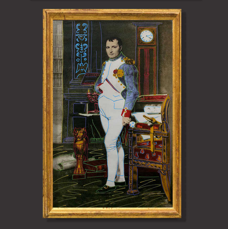 Steve Kaufman 'NAPOLEON' - Centaur Art Galleries