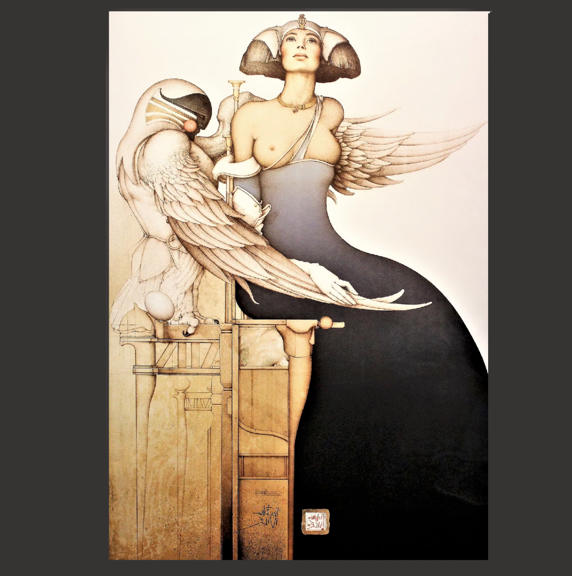 Michael Parkes 'Aditi' 1990 - Centaur Art Galleries