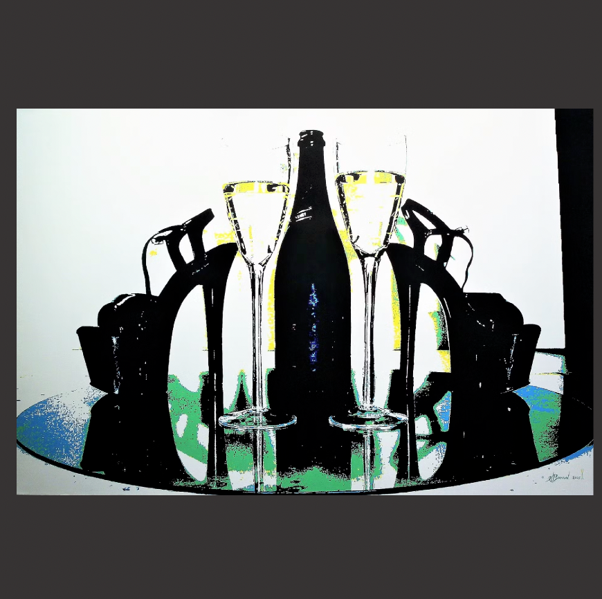 Kurt Burmann 'Sylvester Nacht' - Centaur Art Galleries