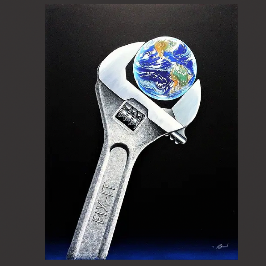 Kurt Burmann 'Fix it' - Centaur Art Galleries