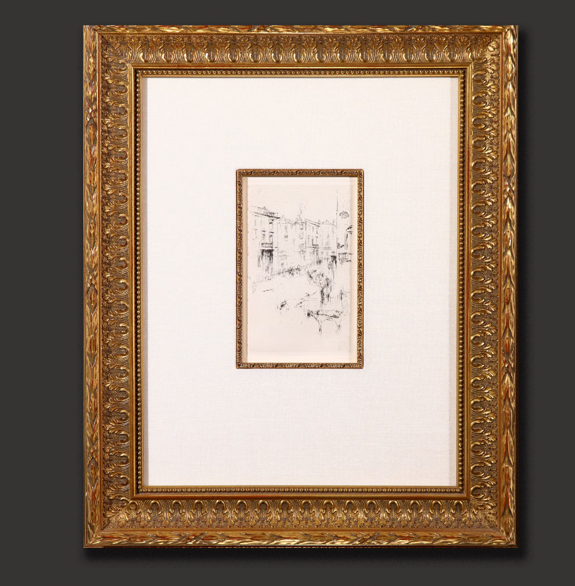 James Abbott McNeill Whistler 'Alderney street k.238' - Centaur Art Galleries