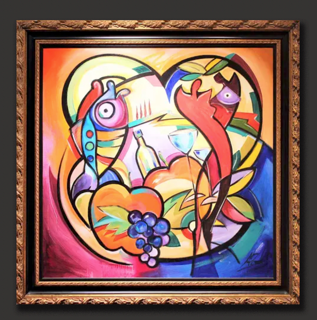 Alfred Gockel 'A La Heart' - Centaur Art Galleries