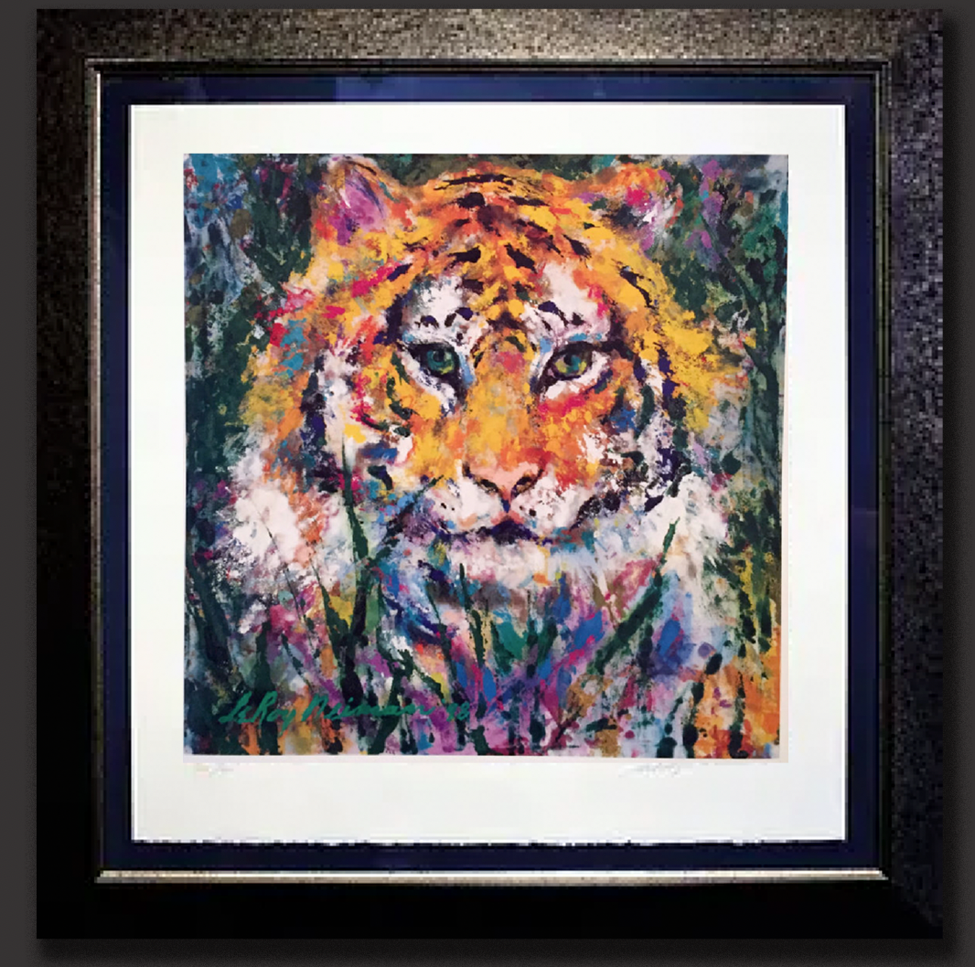 Leroy Neiman 'Portrait of a Tiger' - Centaur Art Galleries
