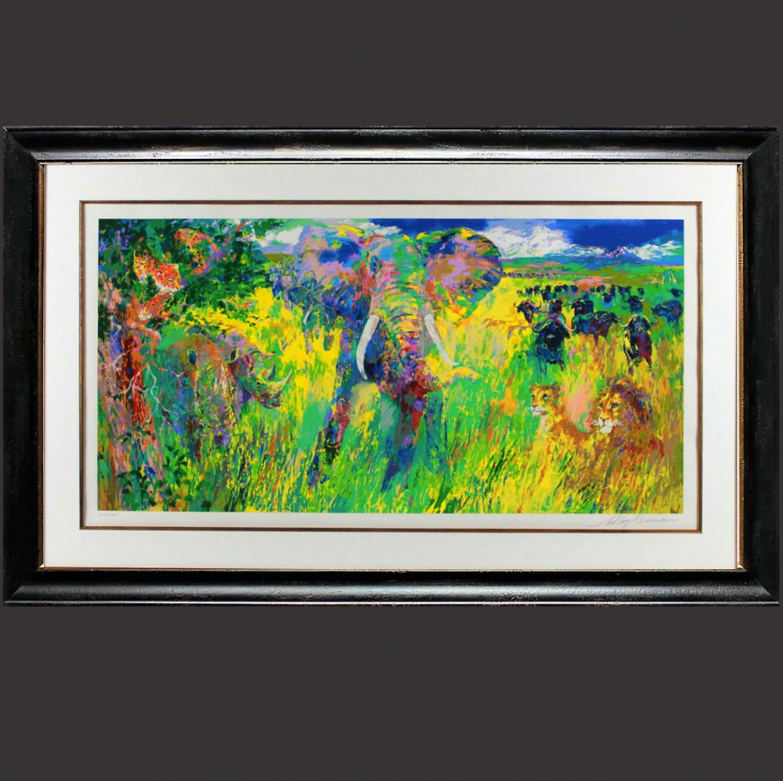 Leroy Neiman 'The Big Five' - Centaur Art Galleries