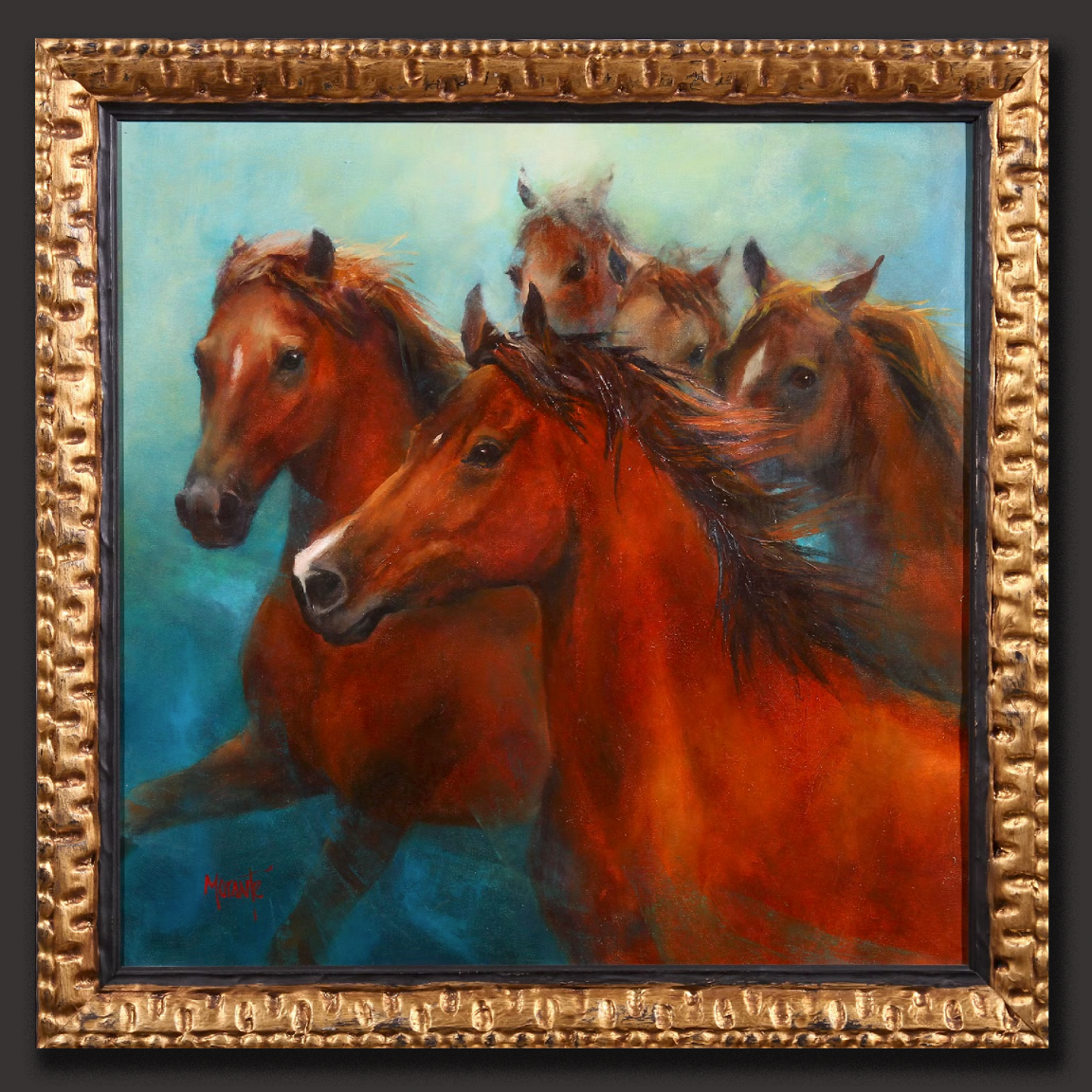 Gladys Morante 'Oro, Plata Y Tesoro' - Centaur Art Galleries