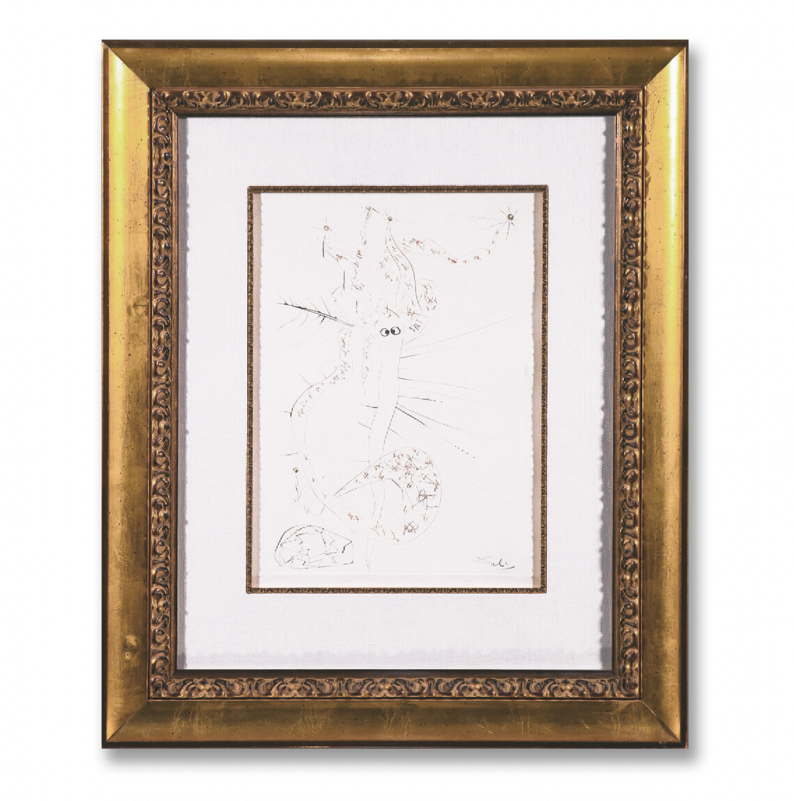 Salvador Dali 'tristan et iseult- tristan le fou p.424' - Centaur Art Galleries