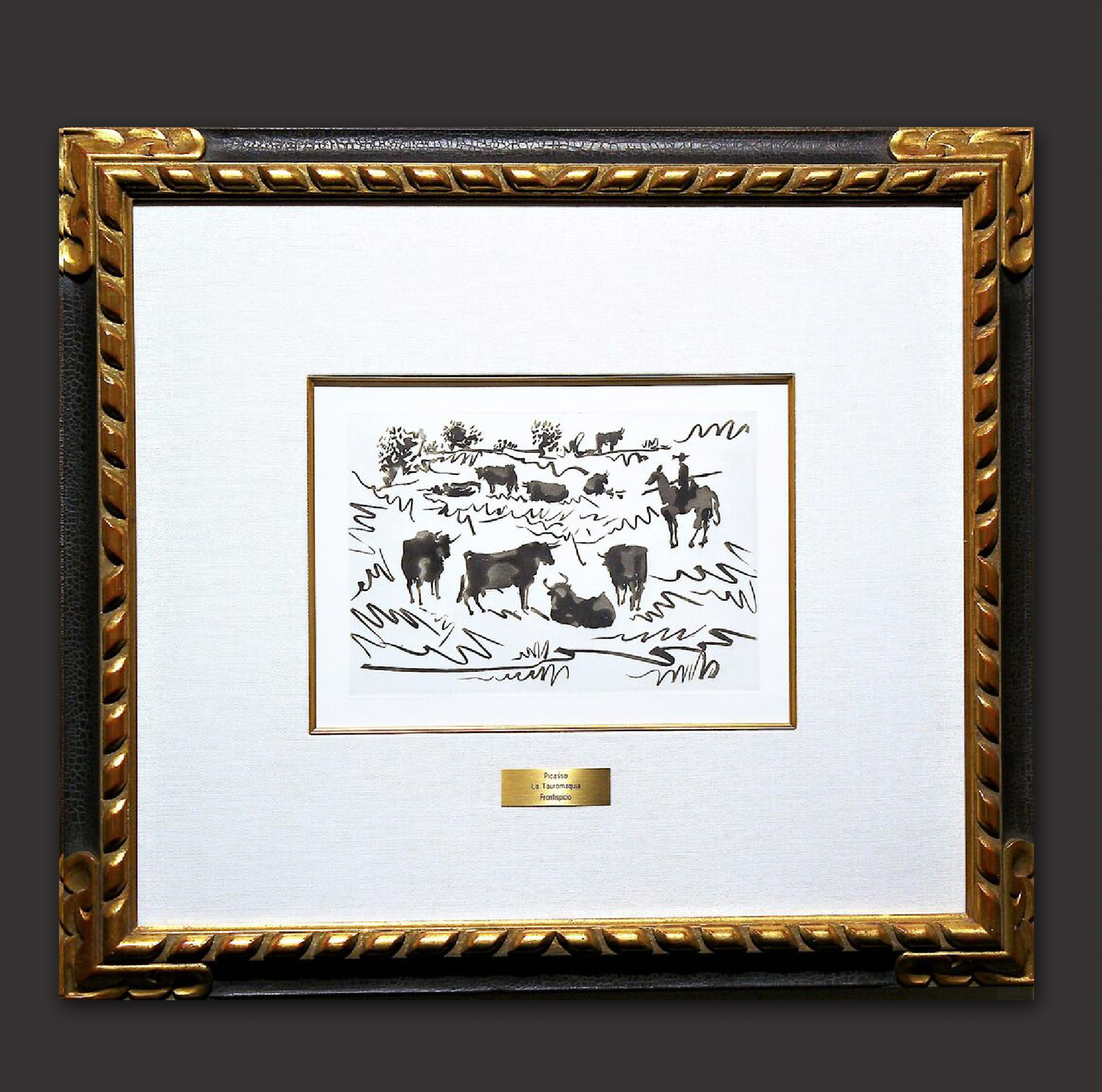 Pablo Picasso "La Tauromaquia Suite-Frontispiece" - Centaur Art Galleries