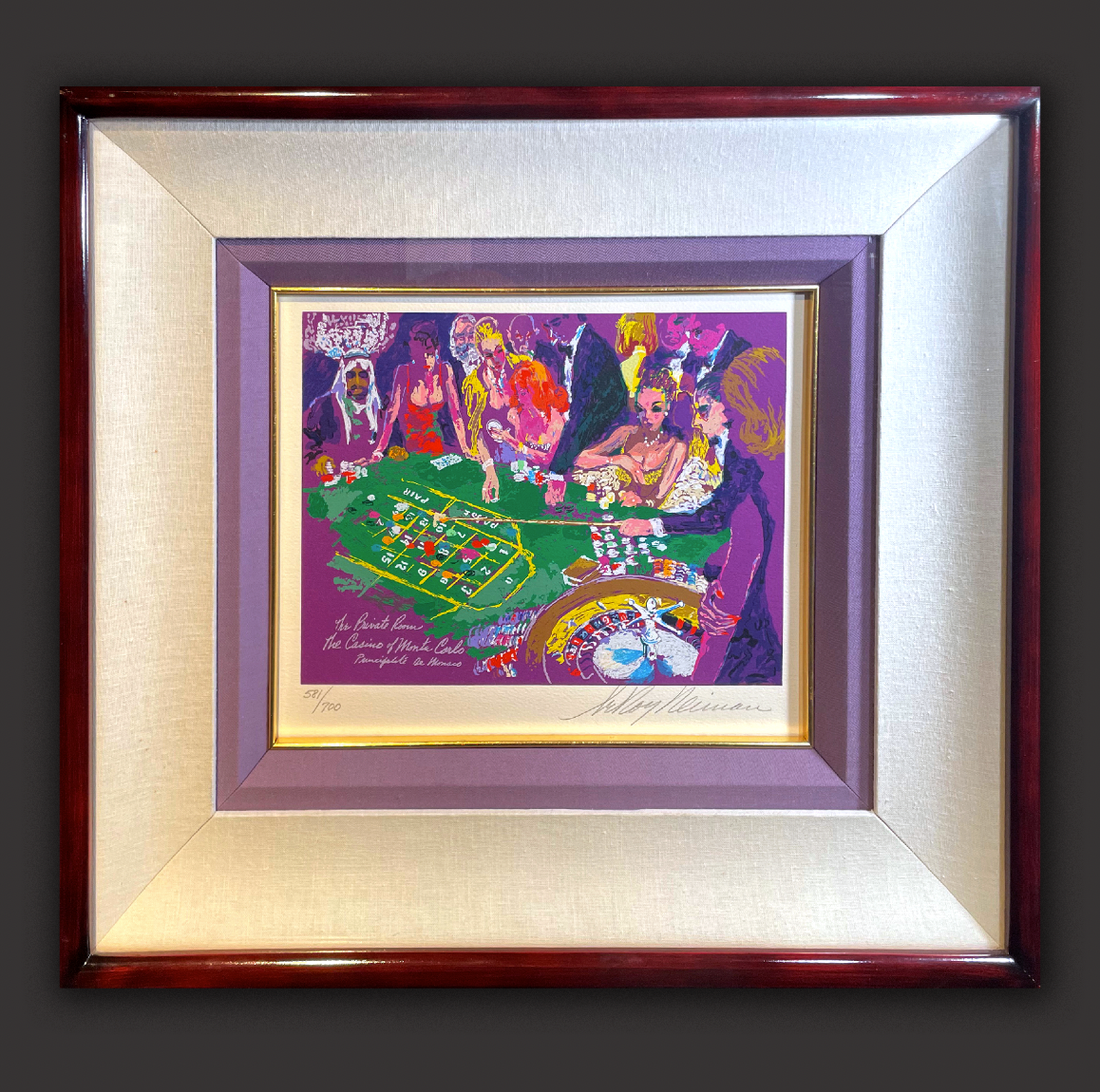 Leroy Neiman 'Salle Privee Monte Carlo' - Centaur Art Galleries