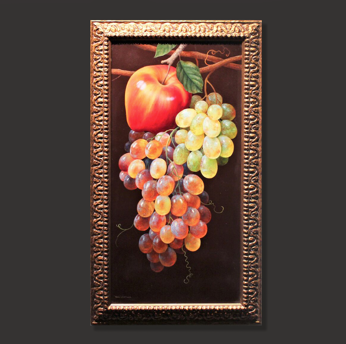 Victor del Castillo 'Uvas y Manzanas' - Centaur Art Galleries