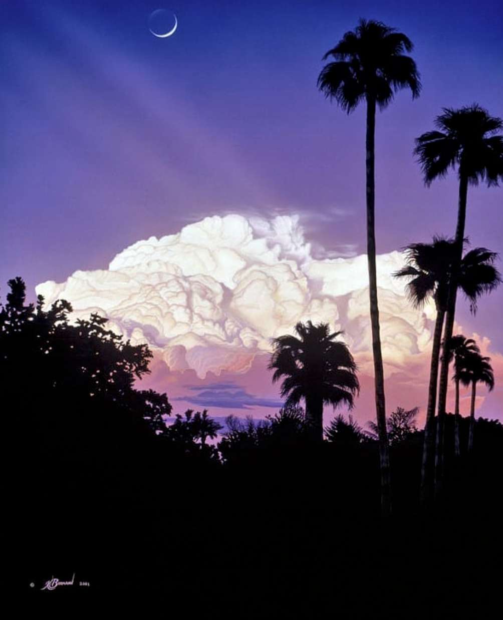 Kurt Burmann 'Monsoon Rising' - Centaur Art Galleries