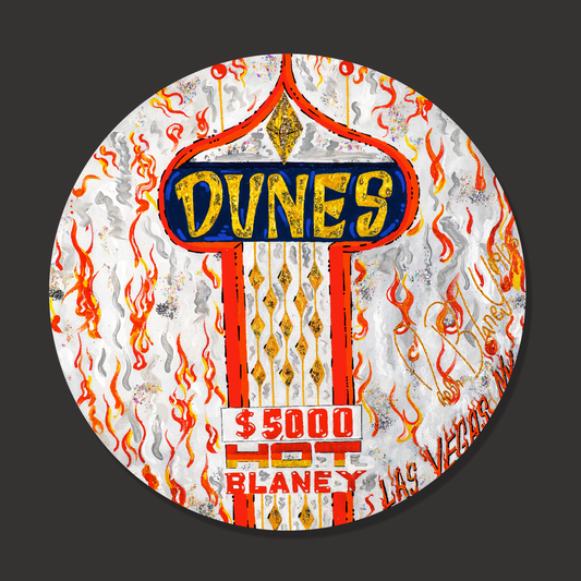 Josh Blaney '$5,000 Poker Chip Dunes'