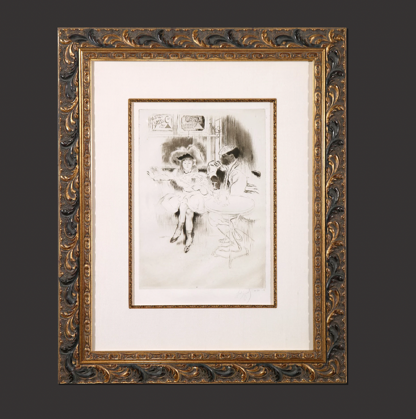 Louis Legrand 'Private Bar' - Centaur Art Galleries