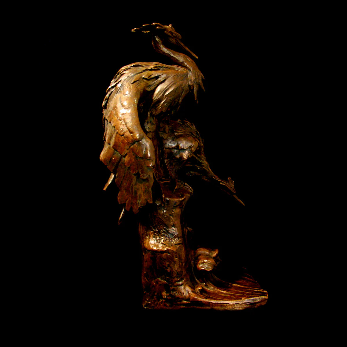 Susse Freres '2 Crane Bird' - Centaur Art Galleries