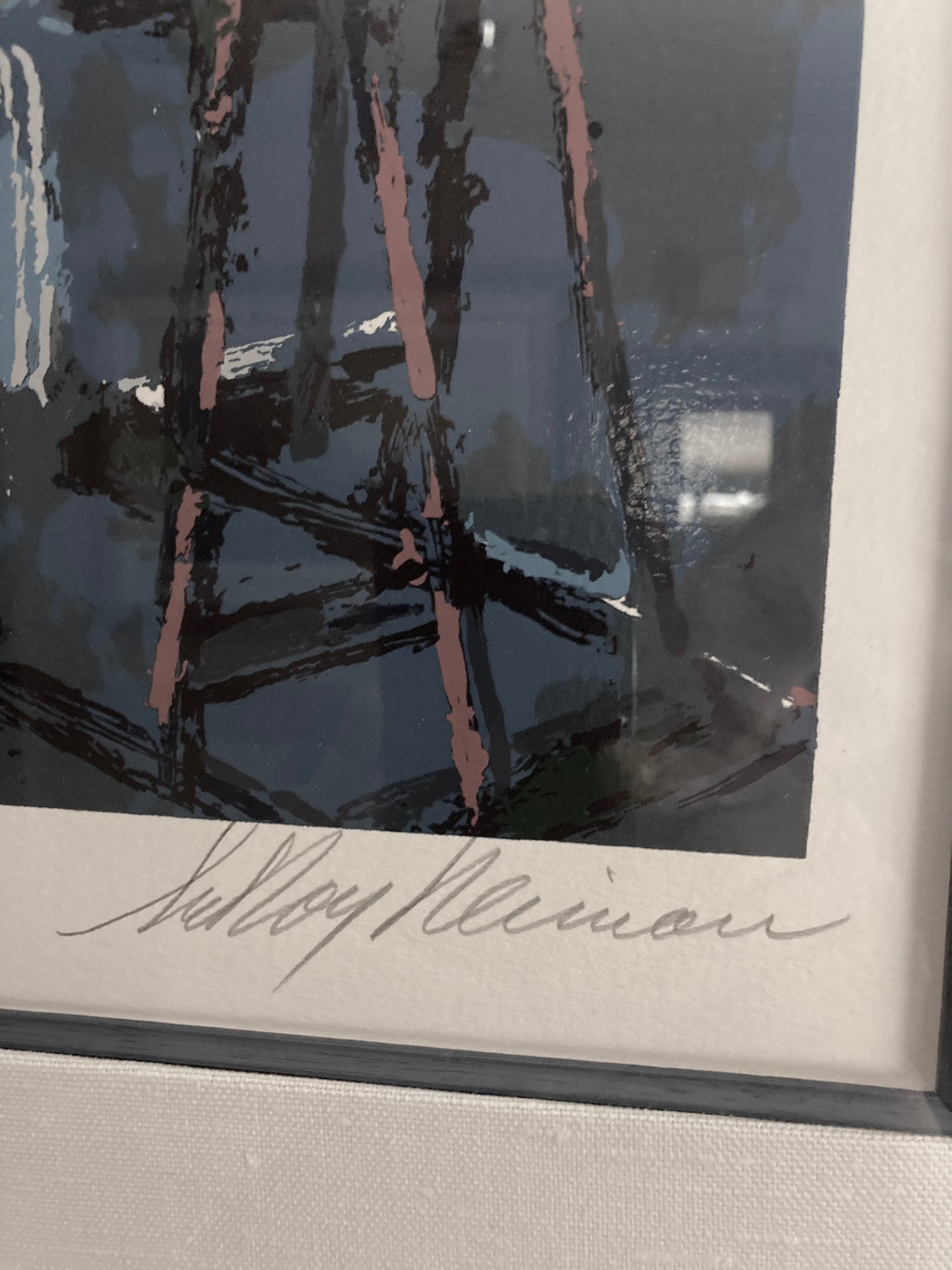 Leroy Neiman 'Self Portrait' - Centaur Art Galleries