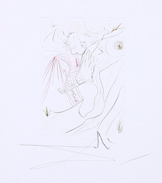 Salvador Dali 'Le Peche Partage' (The Shared Sin) Le Decameron Suite