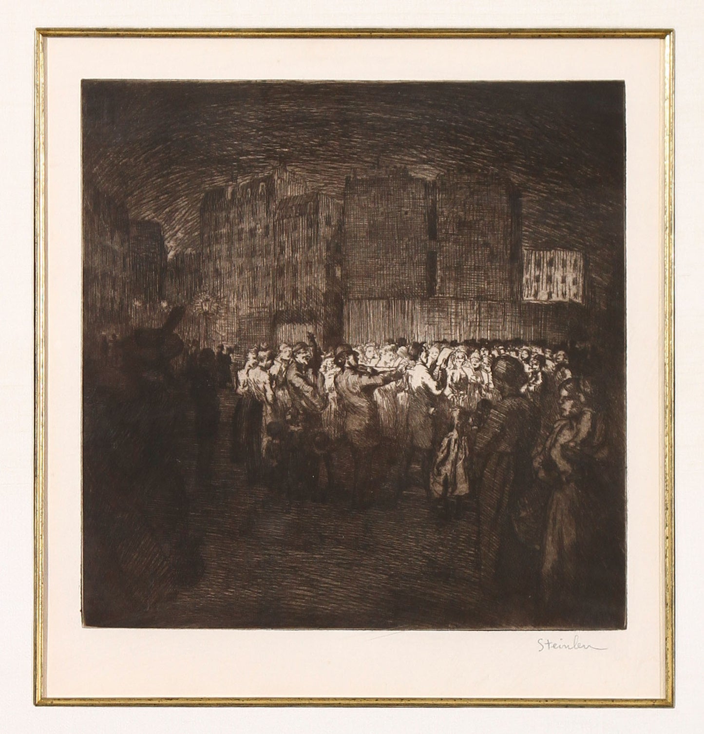 Théophile -Alexandre Steinlen 'Les Petites Chanteurs Des Rues' - Centaur Art Galleries