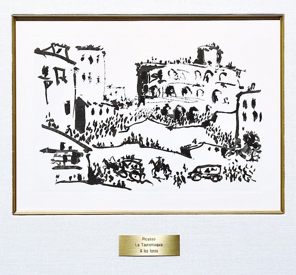 Pablo Picasso La Tauromaquia Suite- "A Los Toros" - Centaur Art Galleries